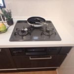 イトーピア舟入マンション　時短調理を叶える3口ガスコンロ